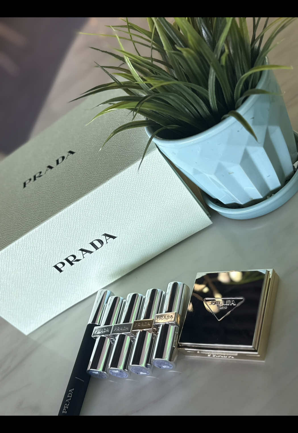 Unboxing my new PR from @pradabeauty ! ✨ They’ve finally launched in Canada, and I couldn’t be more excited to try these luxurious gems.  Stay tuned for swatches and reviews!  Products available on @sephoracanada@sephora @Prada   #PradaBeauty #LuxuryMakeup #pradabeautycanada #PradaMakeup #PradaLips #PradaLaunch #ugccontentcreator #ugccreator #ugccreators #ugccommunity #torontobeauty #torontobeautyblogger 