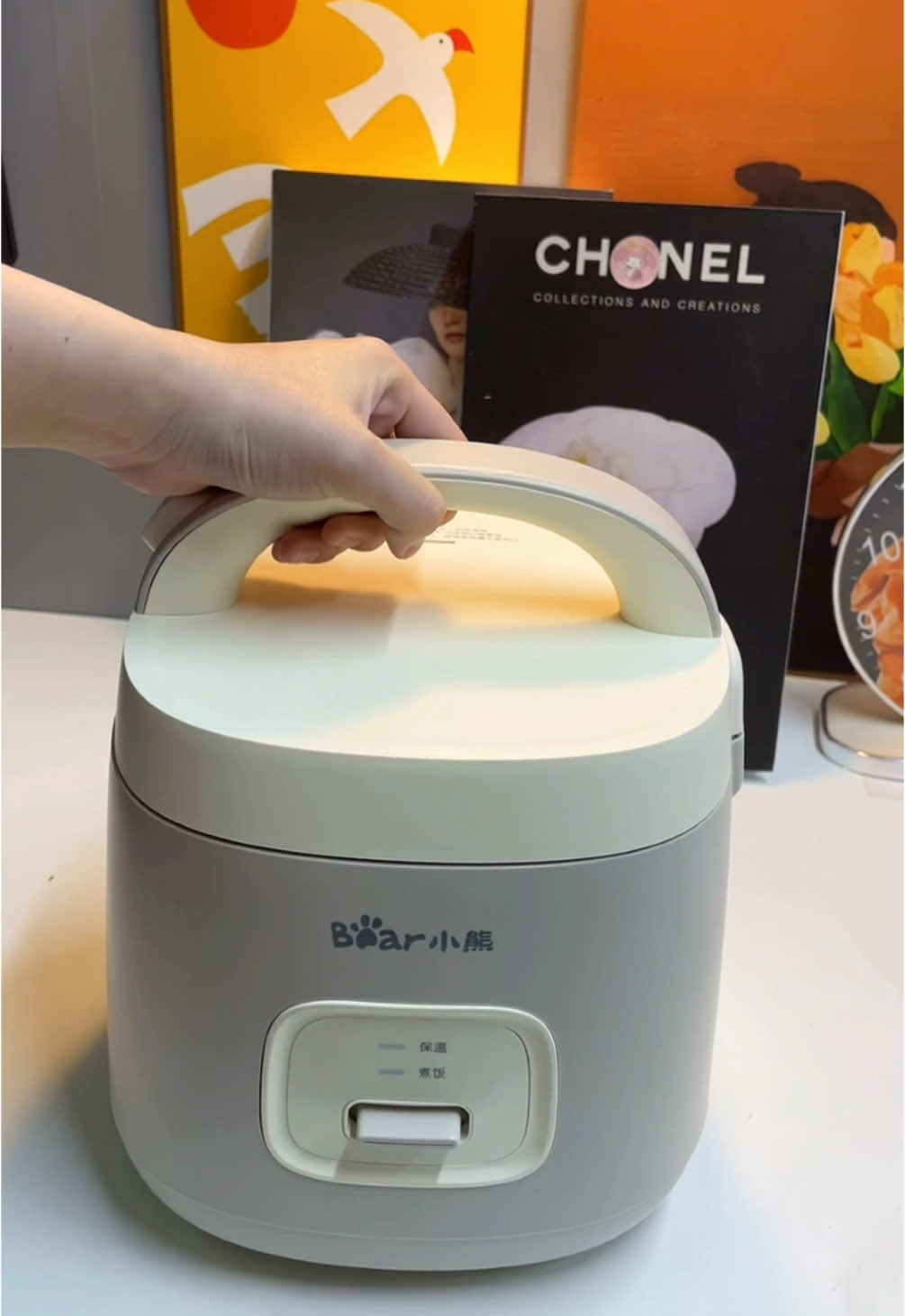 Nồi cơm điện mini #xuhuong #bear #noicomdienmini 