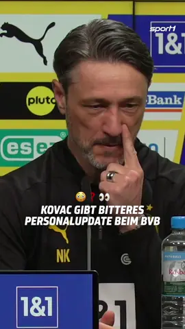 Viele Namen, die dem BVB vermutlich am Samstag gegen Freiburg fehlen! 🫢 Holt Kovac mit seinen Jungs trotzdem den Auswärtssieg? 🤔 #sport1 #sport1news #kovac #bvb #dortmund #fussball