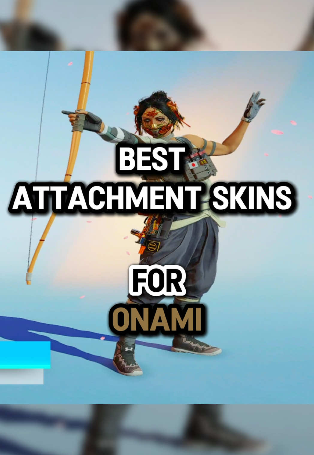 🏆The Best Attachment Skins for Onami 🌊 #rainbowsixsiege #r6clips #siegeclips #onami 