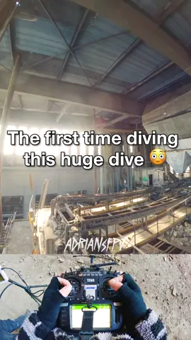 I'll make it look super easy, but believe me, I was shaking as hell😳 It's an incredible feeling, it feels like you're falling through the floors for minutes😂 @bokabfpv and @c_it_fpv followed me on the live monitor and showed pure emotion! 😱 #fpv #fpvdrone #fpvfreestyle #fpvbando #fpvracing #drones #drone #vr #reallifegaming #gaming @radiomasterrc @thobbyfpv @hqpropzhong @caddxfpv