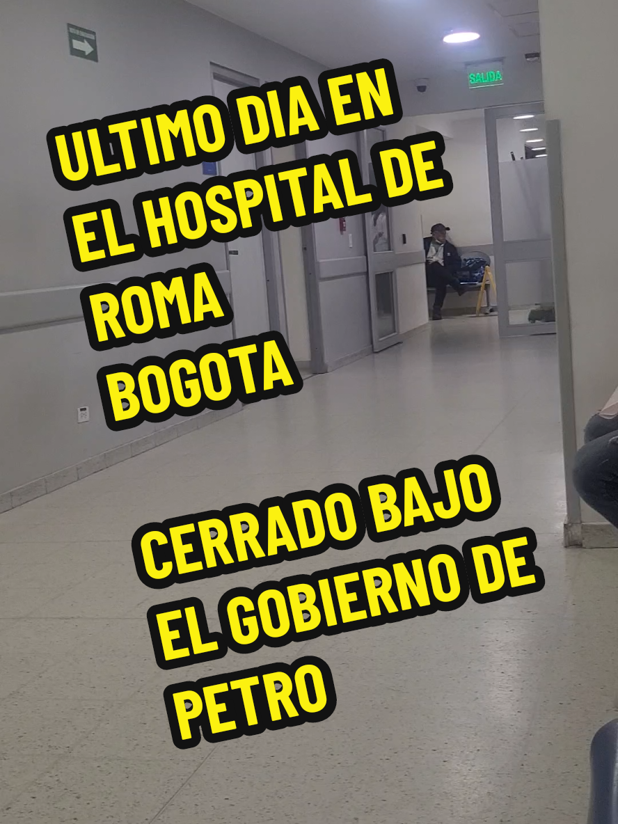 Estuvimos en la madrugada del hospital reconocido de Bogotá en la zona Sur que es el de Roma colsubsidio donde han cerrado su sala de emergencia por falta de pago de parte del gobierno de Petro según lo que indica la eps. ustedes qué opinan estamos en una emergencia de la salud en Colombia #emergenciadesalud #hospitalroma #fypシ 