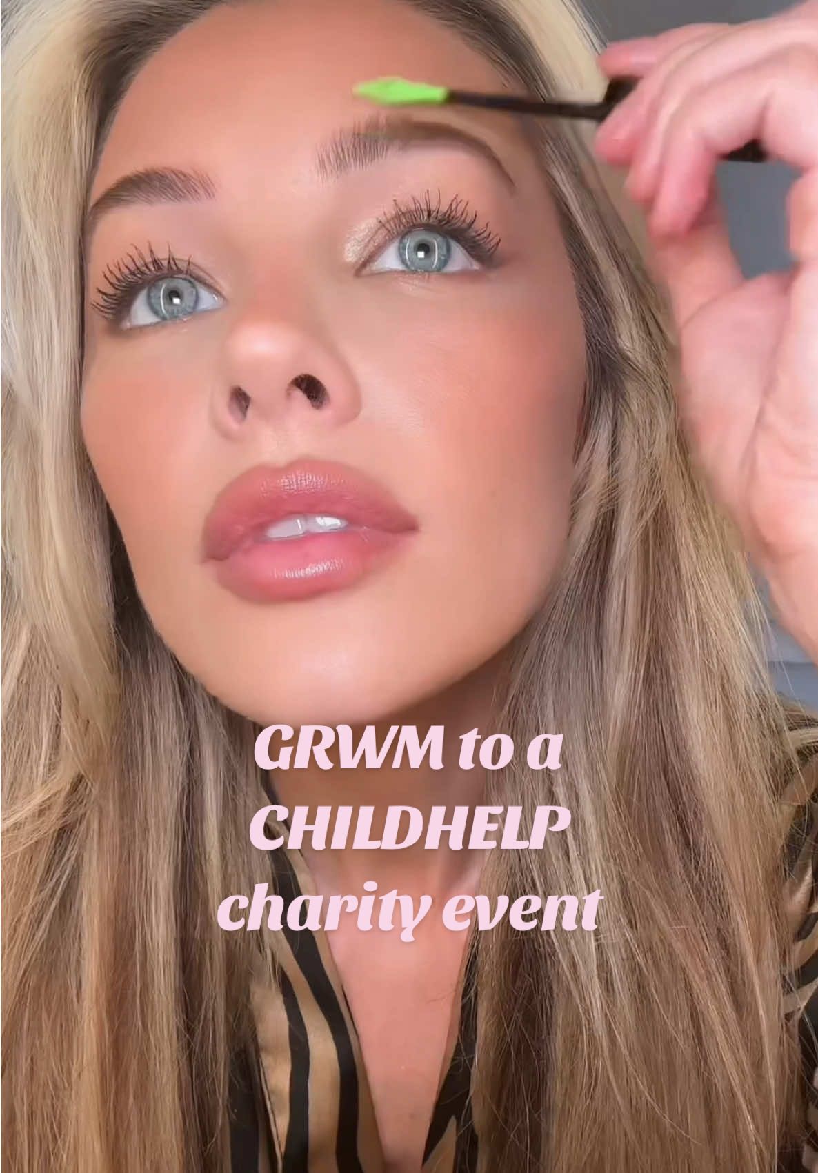 Heading to the ChildHelp Foundation charity event 💛 #makeupoftheday #naturalmakeup 