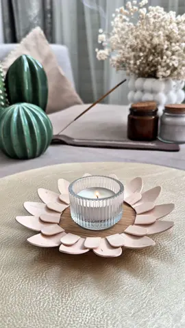Diy candle holder ✨ Save for later and follow for more diy ideas 💡 #DIY #handmade #craft #reelsvideo #candles #candle #candleholder #decoração #decoración #decoracion #decora #Home 