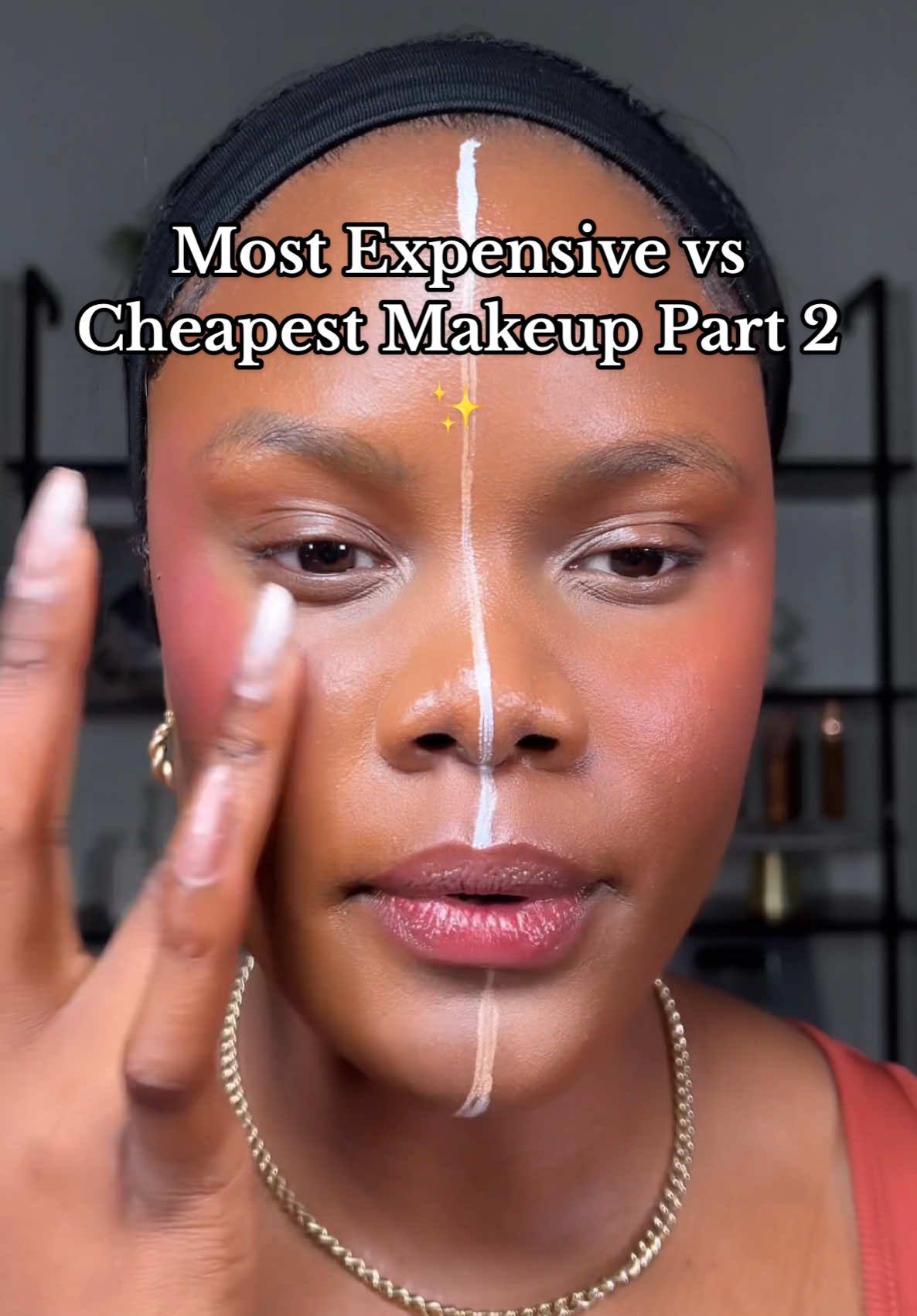 Replying to @Wreign Most expensive vs Cheapest Makeup I own Part 2 ✨😊 Which side are you liking? Stay tuned for the wear test! #beauty #makeup #makeupchallenge #expensivemakeup #cheapmakeup #fyp #makeupfyp 