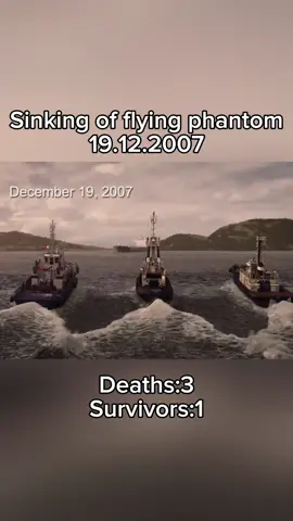 The Sinking of the Flying Phantom The Flying Phantom was a tugboat that tragically sank in the River Clyde, Scotland, on December 19, 2007. The accident occurred during thick fog while the tug was assisting a cargo ship, resulting in the loss of three crew members. The disaster raised serious concerns about safety protocols for tugboat operations in poor visibility. ⸻ Ship Details 	•	Built: 1981 	•	Operated by: Clyde Marine Services 	•	Length: 26 meters (85 feet) 	•	Function: Harbor tugboat used to assist larger vessels in the River Clyde ⸻ The Sinking – December 19, 2007 	•	The Flying Phantom was assisting a bulk carrier as it navigated up the River Clyde near Glasgow. 	•	Dense fog created poor visibility, making the operation more dangerous. 	•	Around 6:00 PM, the Flying Phantom’s towline became tangled, causing the tugboat to be dragged underwater by the much larger vessel. 	•	The tug capsized quickly, leaving little time for the crew to react. Rescue and Casualties 	•	One crew member managed to escape and was rescued. 	•	Three crew members perished as the tug went down. 	•	Emergency responders arrived, but the strong current and poor visibility made recovery difficult. ⸻ Investigation and Aftermath 	•	A Marine Accident Investigation Branch (MAIB) inquiry found that: 	•	The Flying Phantom lacked a proper escape route for emergencies. 	•	Fog safety protocols were not properly followed. 	•	The towline procedures were hazardous in such conditions. 	•	The accident led to new safety regulations for tugboat operations in foggy conditions. The Flying Phantom disaster remains a tragic reminder of the dangers faced by tug crews and led to lasting changes in maritime safety practices. Would you like more details on the investigation or the ship’s history?#ship#sinking#flyingphantom  