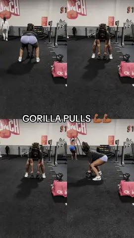 SAVE VIDEO// let’s work on them glutes and back muscles ☺️!! #backexercise #glutesworkout #gorillapulls #backworkout #glutes 