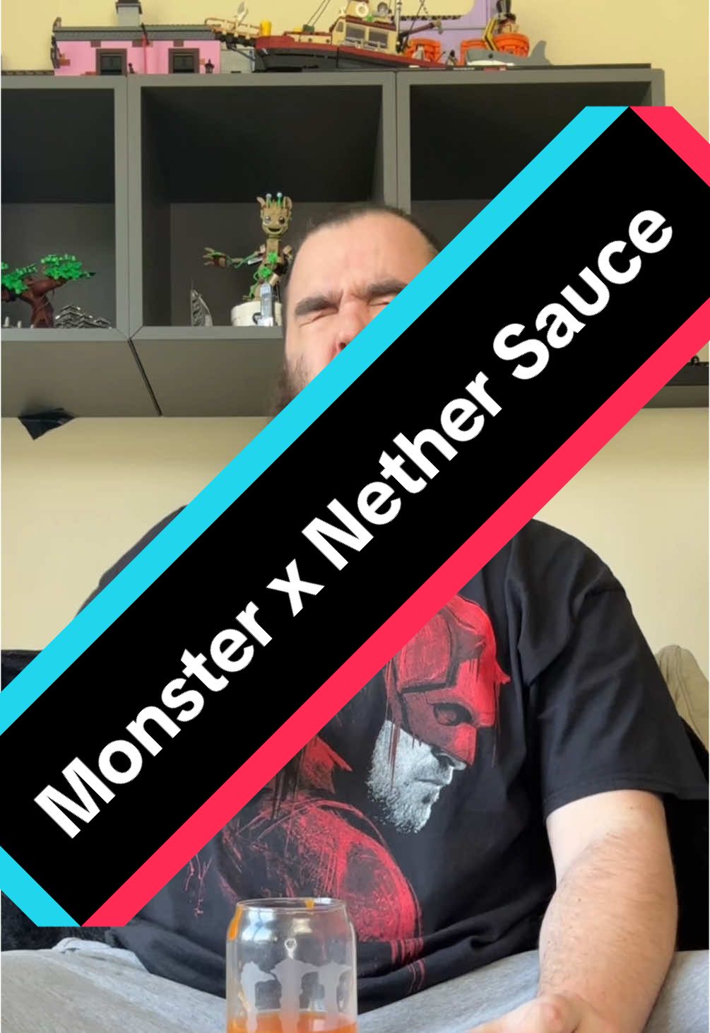 I yearn for the mines! #monsterenergy #energydrink #Minecraft #spicy #food #challenge #funny #reaction #tastetest 