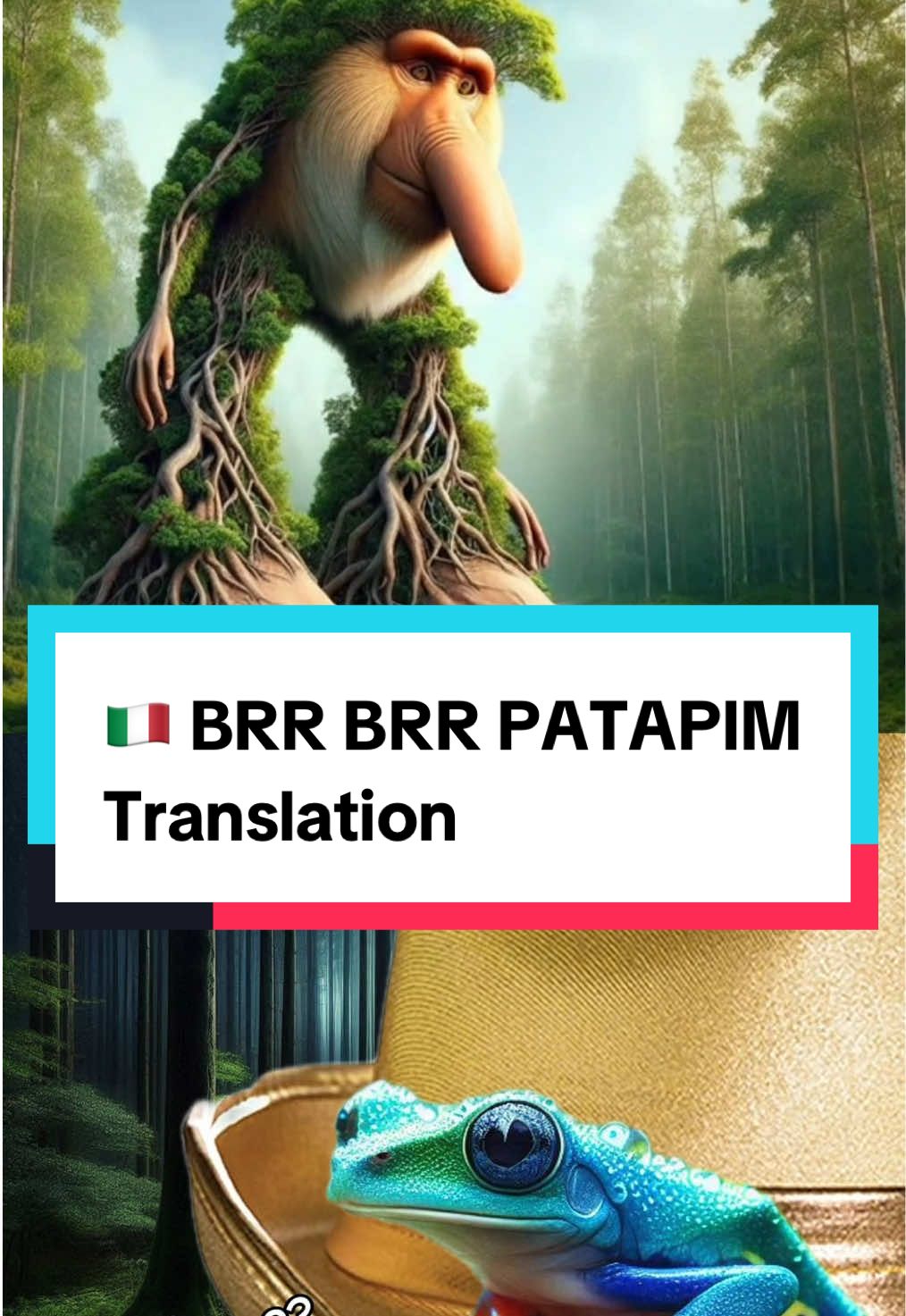 🇮🇹 the history of BRR BRR PATAPIM (translation) #italianlessons #learnitalian #italiano #italianbrainrot #brrbrrpatapim 