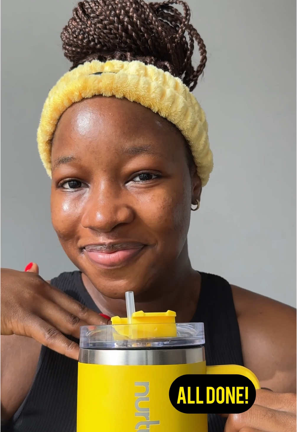 Brightening AM skincare routine.   Cleanser & Serum: @nurtureholiks  Moisturizer: @Stratia Skin  Sunscreen: @House of Hur  #creatorsearchinsights #skincareroutines #morningroutine #skincare 
