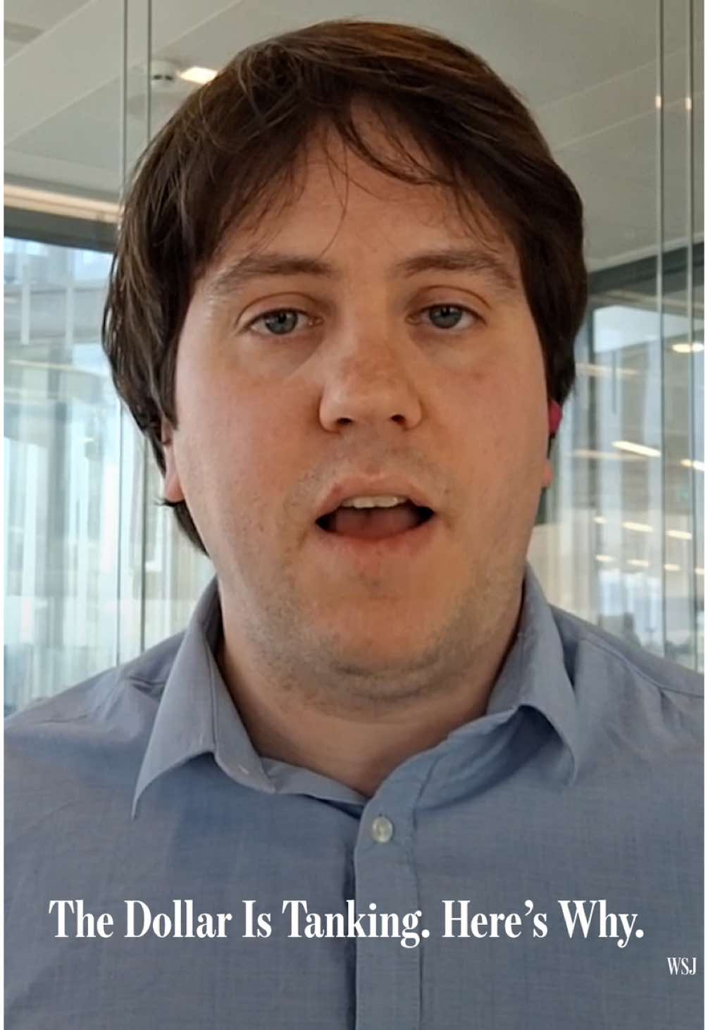 WSJ Heard on the Street columnist Jon Sindreu explains why the dollar has sunk to its lowest level of the year following President Trump’s sweeping tariff blitz. #Trump #DonaldTrump #tariffs #economy #news #wsj
