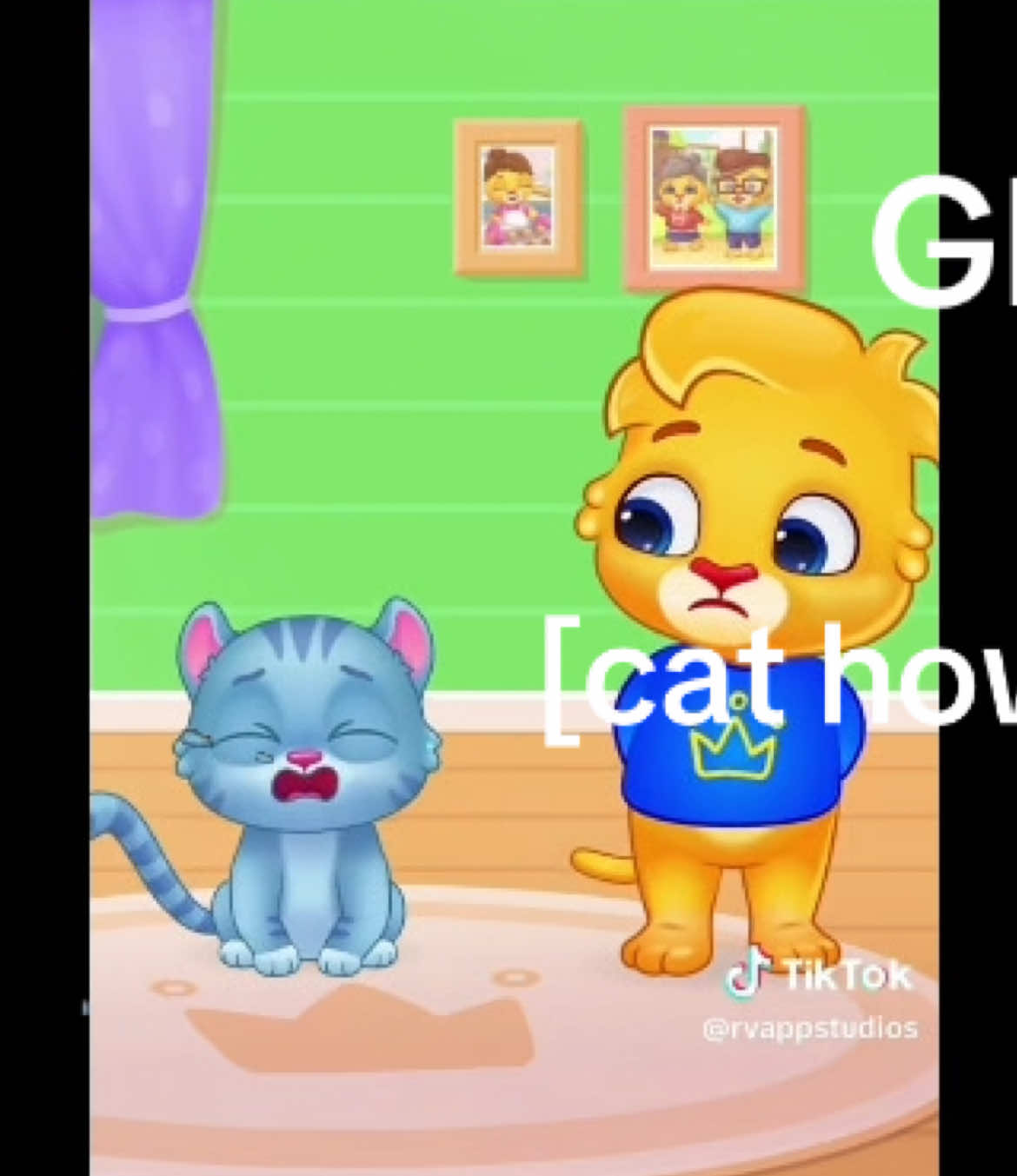 Cat crying 😭🐱