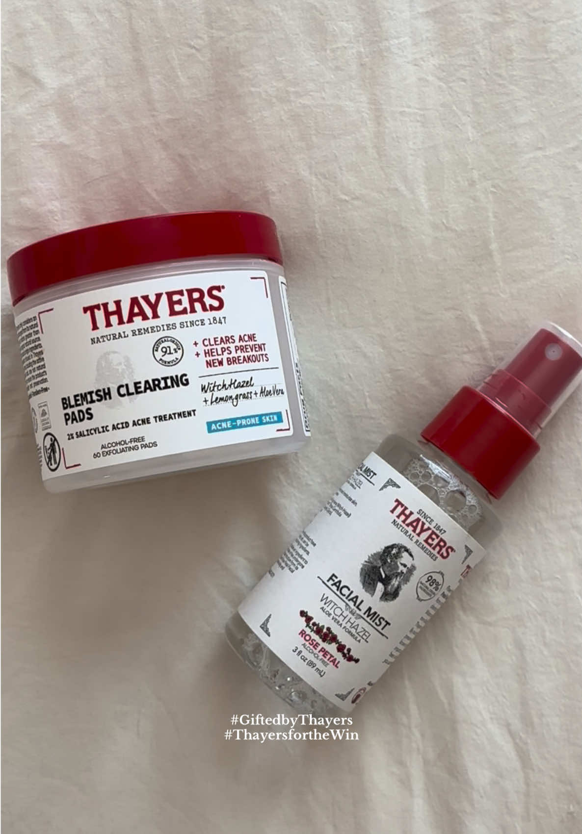 #giftedbythayers as a college student athlete I am always on the go that’s why I use Thayers, my skincare essential for preventing and clearing blemishes ❤️ #thayersforthewin @Thayers @Campus Trendsetters #workout #studentathlete #trackandfield #skincare #gonzagauniversity #collegelifestyle #skintok #ConSantanderConecto 