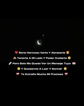 ❤️‍🩹 Quisiera Cerrar Mis Ojos Y Al Abrirlos Tenerte Aquí A Mi Lado ❤️‍🩹  🩷 Te Extraño Mi Niña, Quisiera Poder Abrazarte Y No Dejarte Ir 🥰