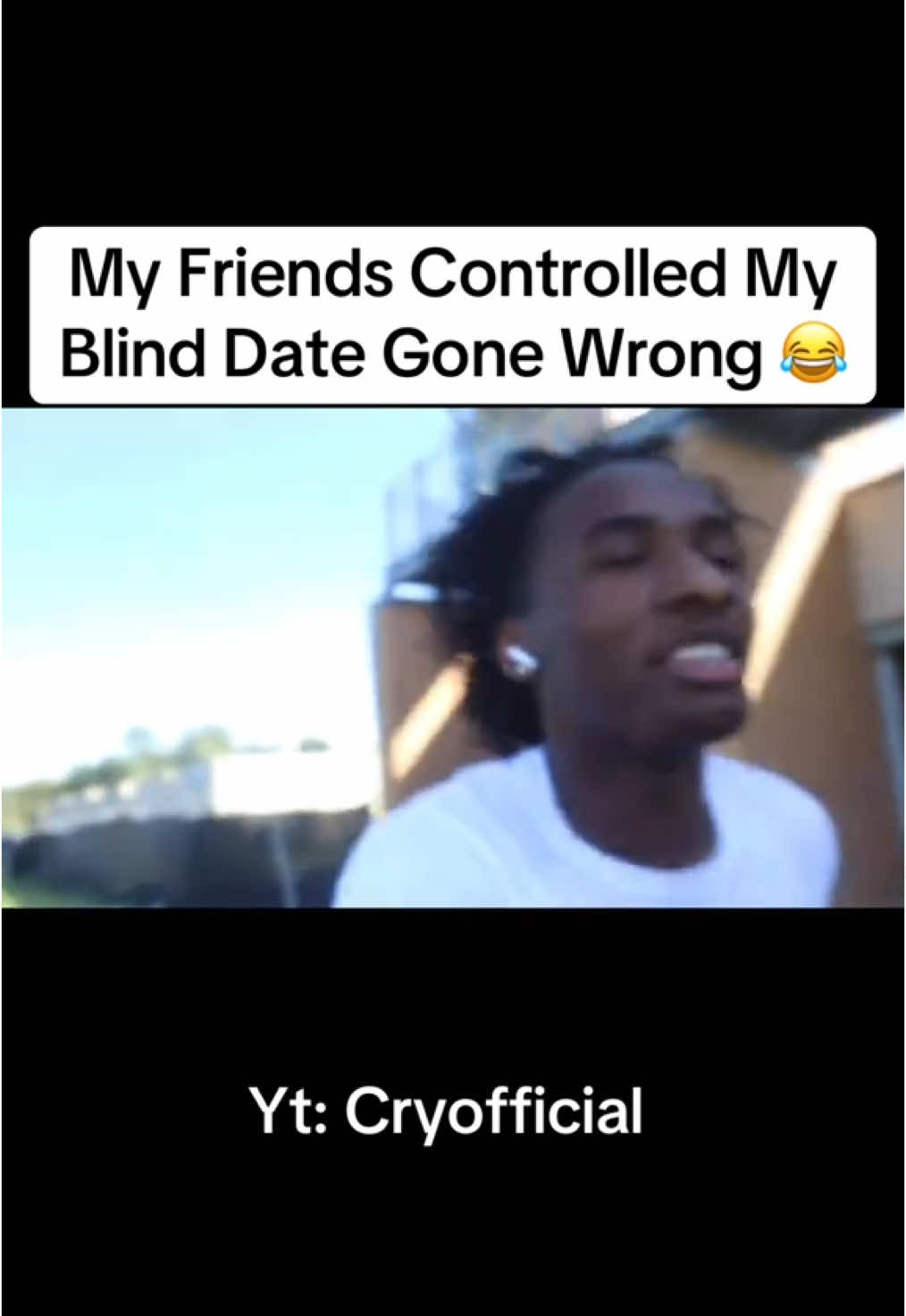 My Friends Controlled My Blind Date Gone Wrong 😂 New Video Out Now Link In Bio (Yt:Cryofficial)❤️  #viral #reels #cryofficial #youtube #viralvideo #funny #xyzbca #vlogs #trending 