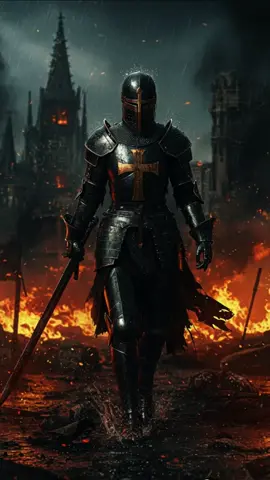 Mais uma batalha vencida guerreira. #darkfantasy #medieval #aicommunity #animation #fyp