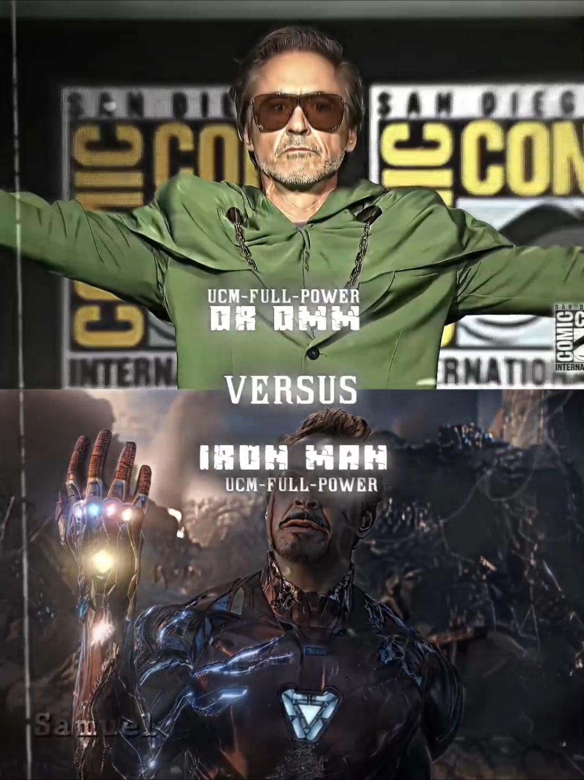 IRON MAN vs DR DOOM #tik_tok #edit #wis #vs #fy #ironman #doctordoom #ucm #2025 #avengers 