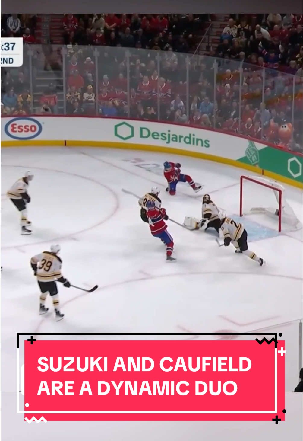 Bell Centre is electric ⚡️#NHL #hockey #hockeyplayers #goal 