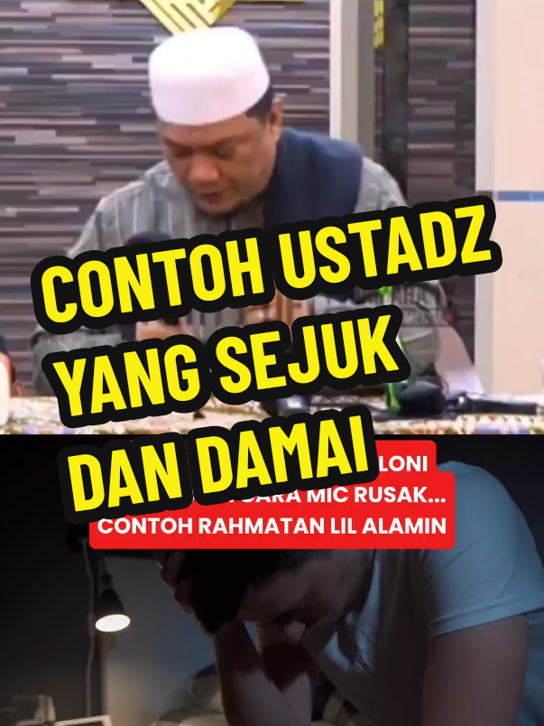 contoh ustadz yang sejuk dan damai...islami sekali #fyp #akalsehat✌️✌️ #nalar #micrusak #khotbahislam #yahyawaloni 