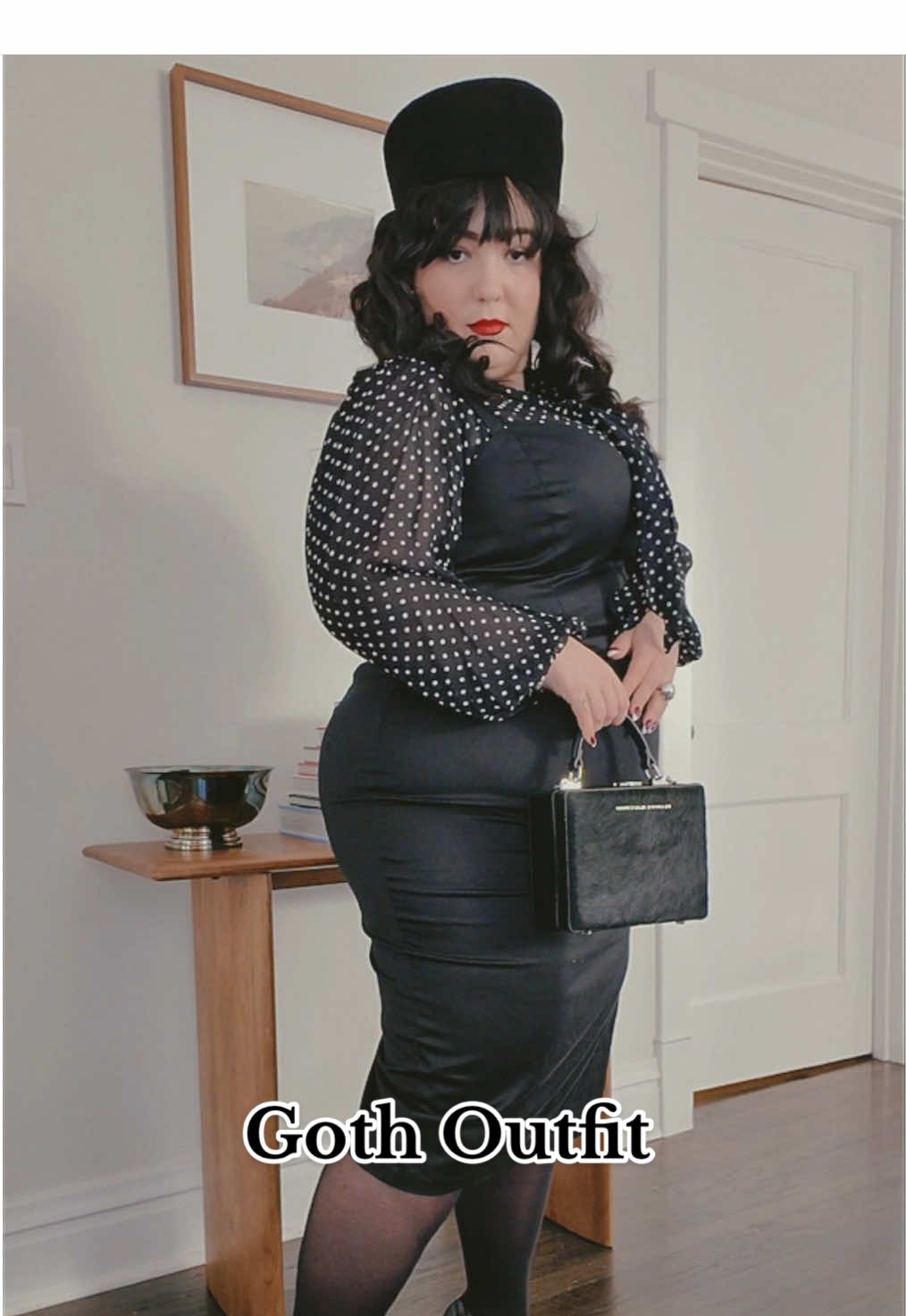 An outfit for being hot and mean 💋  #altstyle #altfashion #fitcheck #outfitinspo #outfitideas #plussizefashion #plussizeedition #midsizefashion #midsizestyle #plussizeootd #OOTD #edgyoutfits #curvyoutfits #gothgirl #gothoutfit 