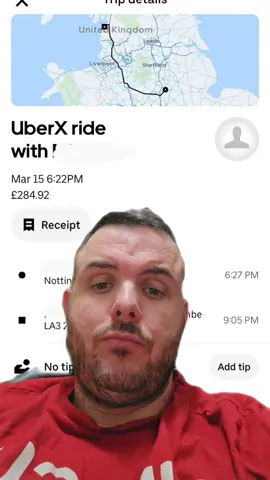 How much did the Uber driver receive from this long job? Nottingham alway up to Morecombe near Blackpool a total of 160 odd miles and the customer paid £284. Big question is how much did the driver get paid by uber? #uber #uberdriver #news #uberx #nottingham #Morecombe #Blackpool 