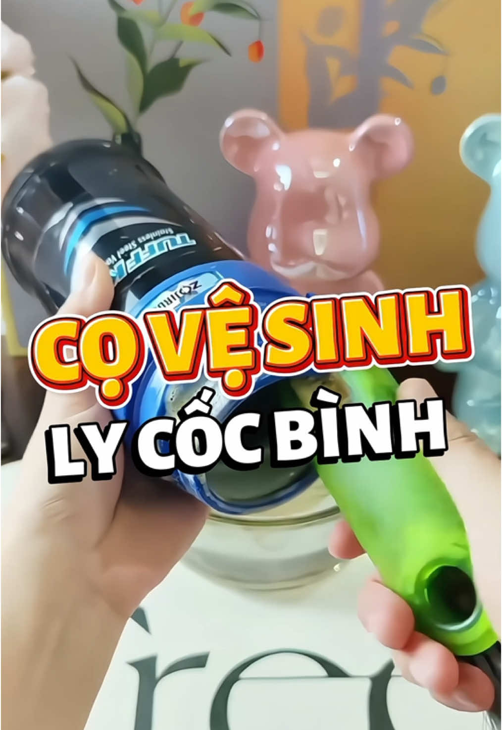 3 trong 1, nhỏ nhỏ mà tiện lợi  #reviewtattantat #review #covesinhbinhnuoc #covesinhlycoc #3in1 