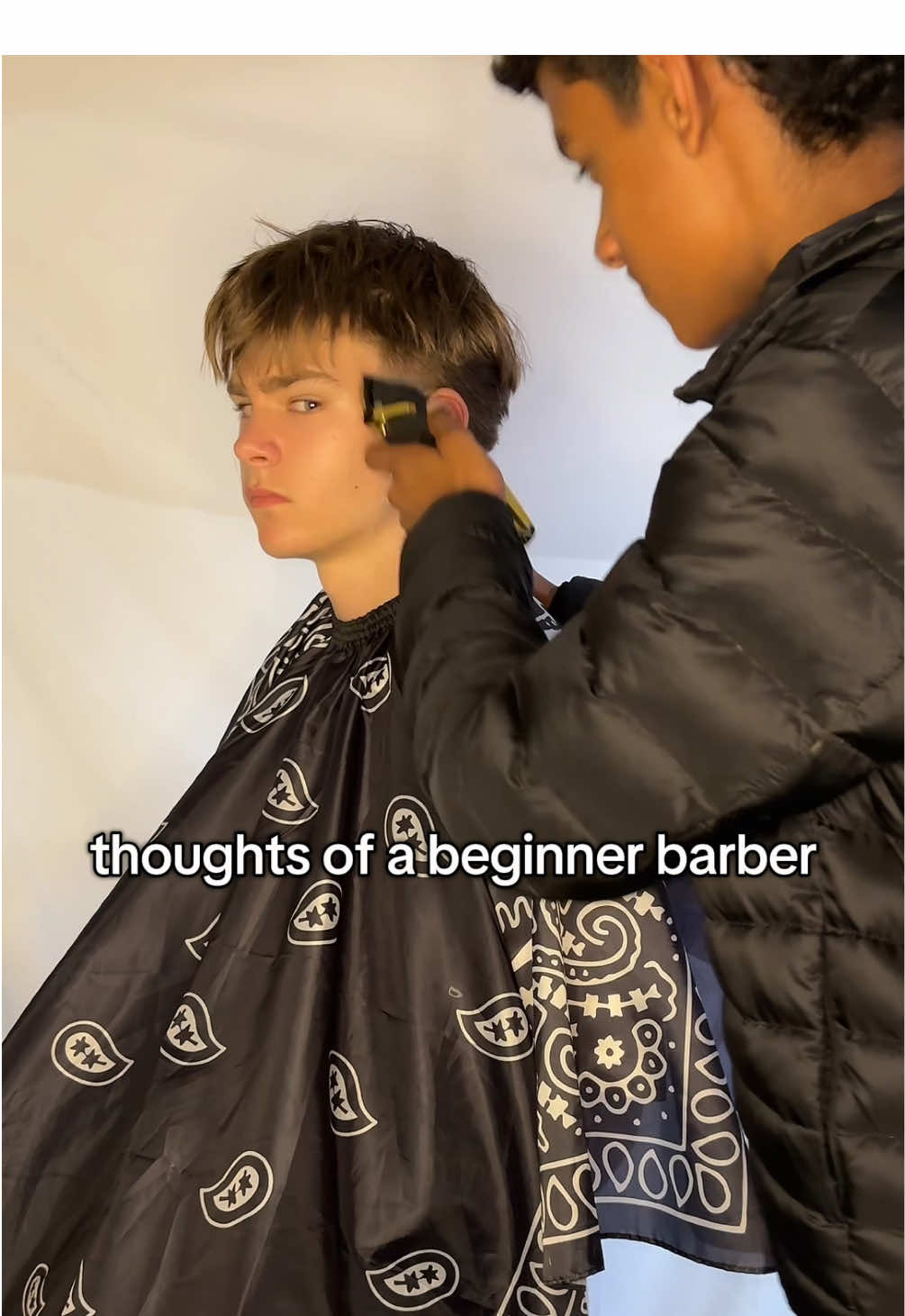 Thoughts of a beginner barber @Ryley #JGFADEZ #barber #haircut #beginnerbarber #youngbarber #sydneybarber 