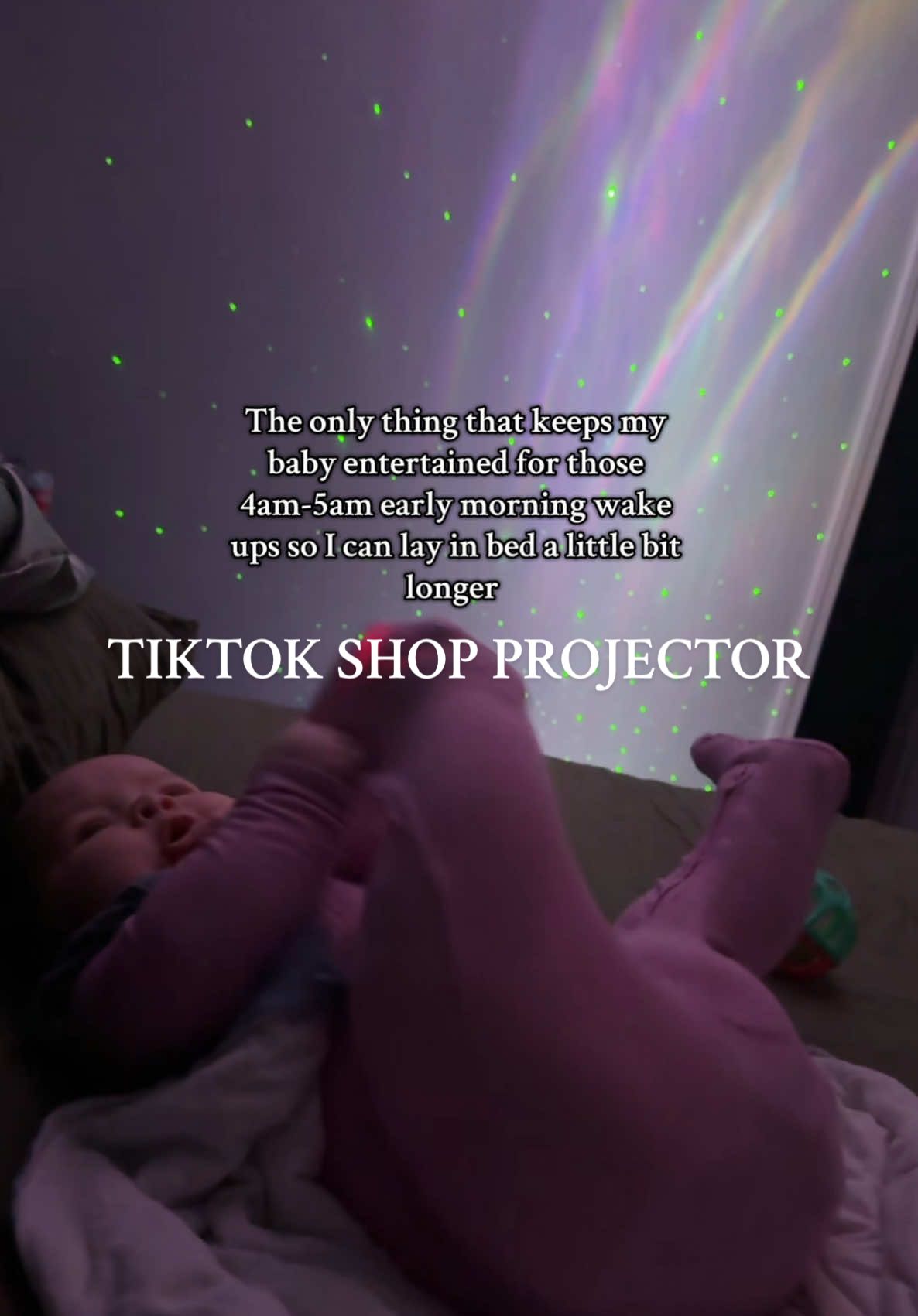 The BEST purchase yet!! I am not ready to get out of bed at this time lol #baby #earlymorning #tooearly #parentsoftiktok #tiktokshop #tiktokshopfind #momlife #sleepy #babytok #hack #entertainment #fyp 