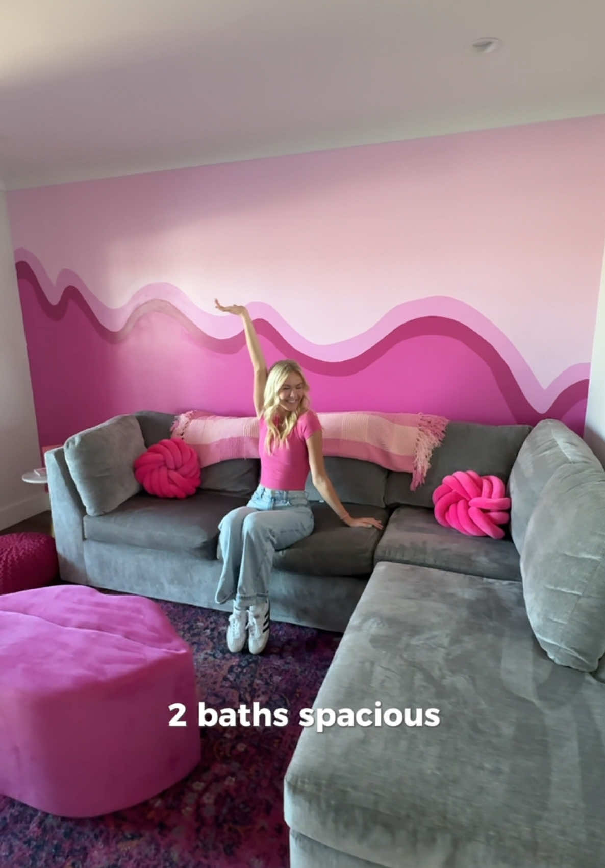 Welcome to The Harmony at The Cove Riverwalk in Wilmington, NC – @The Cove Riverwalk Villas where Barbie vibes meet ultimate comfort! 💖 Two bedrooms, two baths, two cozy living areas, and a dreamy kitchen all wrapped in soft pink perfection. ✨ Book your stay and make memories in this gorgeous pink paradise! 🏡💕 #TheHarmony #WilmingtonNC #Airbnb #BarbieVibes #VacationGoals #TheCoveRiverwalk #TravelInStyle”