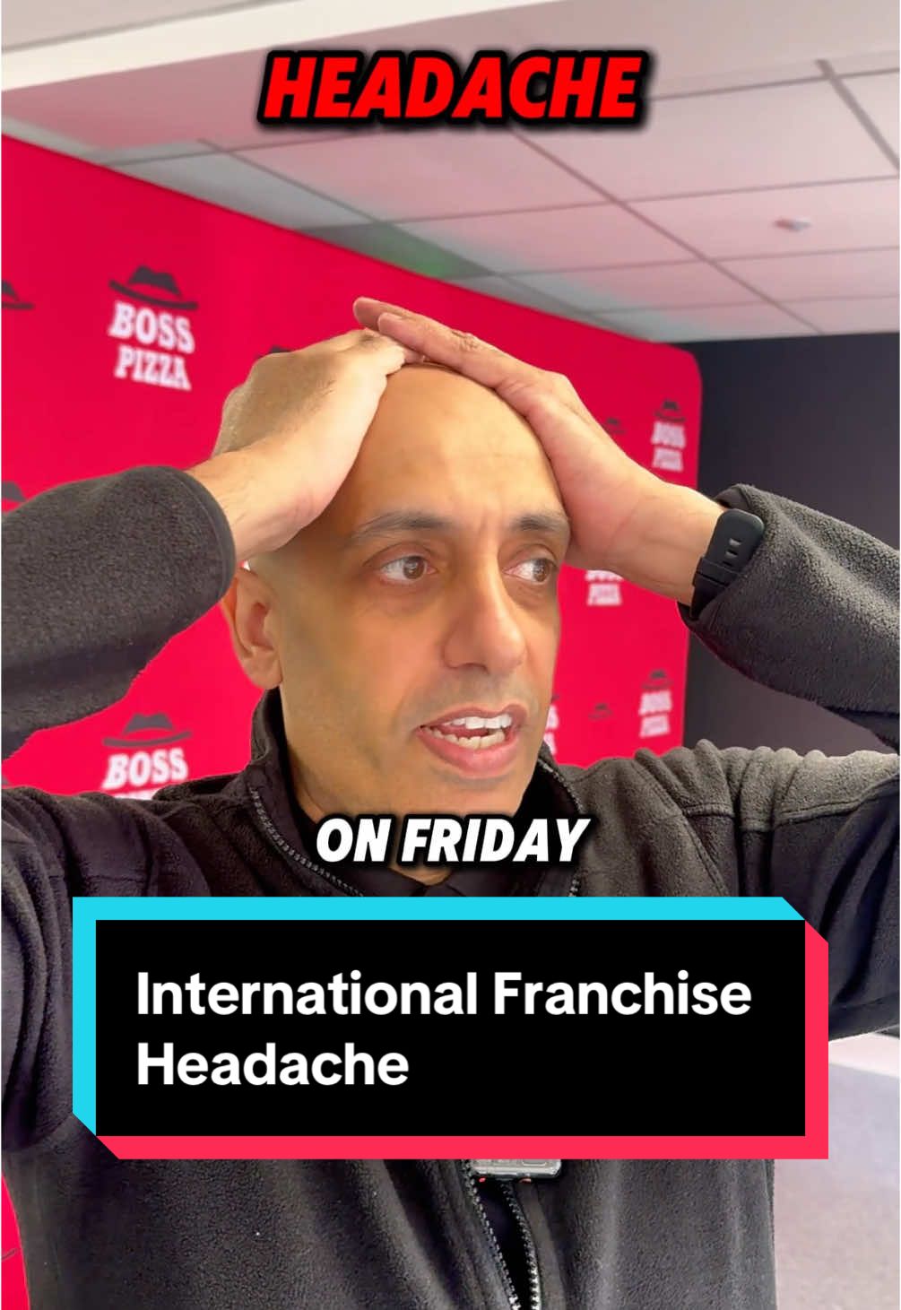 International Franchise Headache #ajmalmushtaq #business #bosspizza 