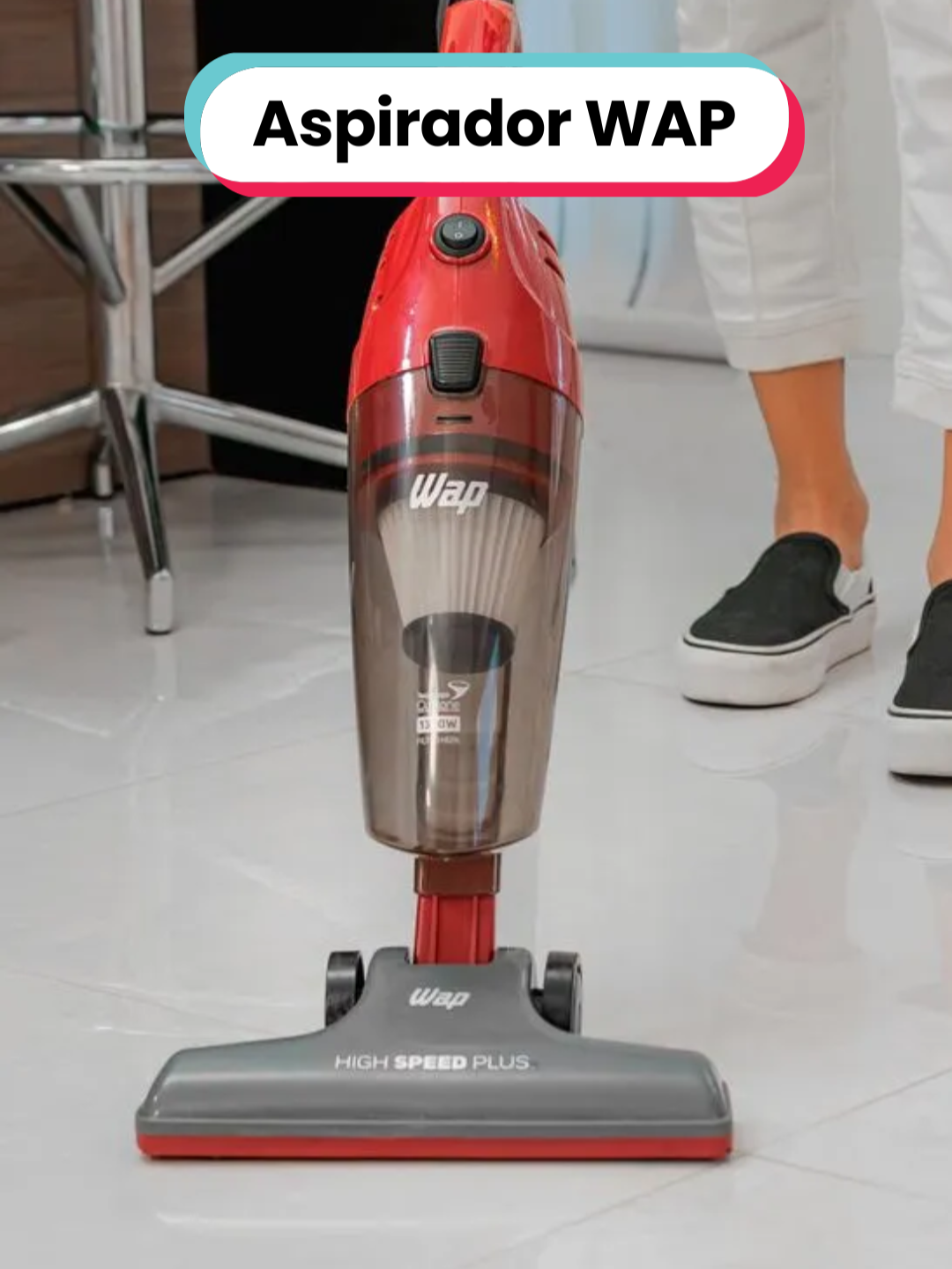 Aspirador de pó vertical 3 em 1 da WAP. Garanta o seu com a gente em nossas plataformas como Mercado Livre, Amazon, Shopee e Magazine Luiza! #WAP #maxxnasuacasa