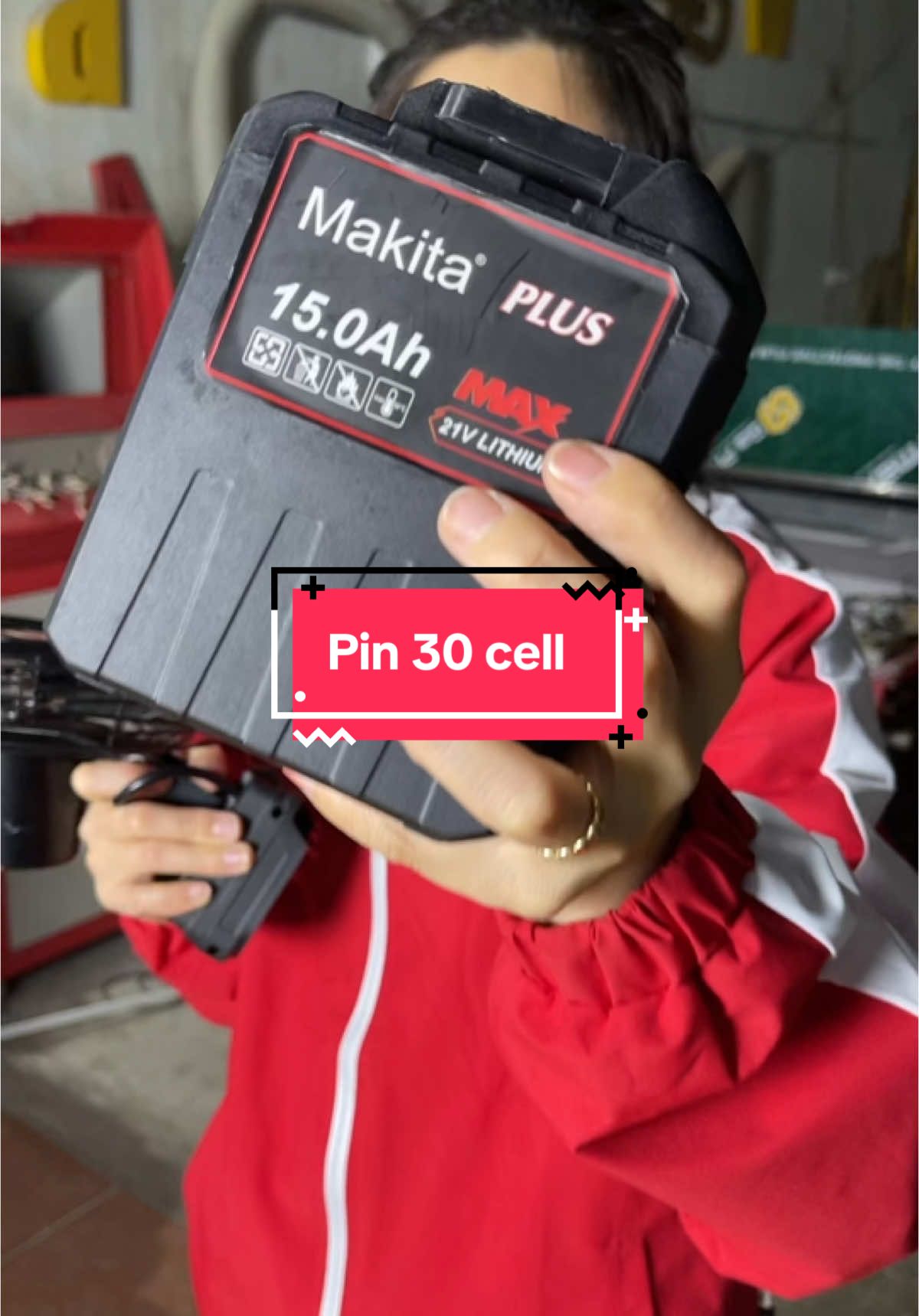 Pin 30 cell #thanhmai92 #cokhi #pin30cell #pinmakita 