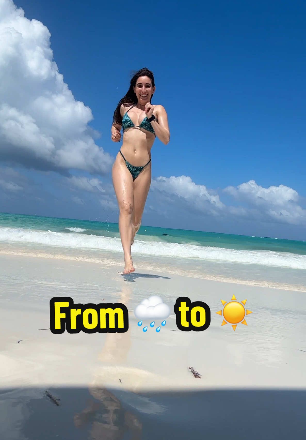 And just like that, I’m happy again #vitamind #mexico #vacationmode #transitions #fyp #foryou #sunny #beachday #beachvibes 