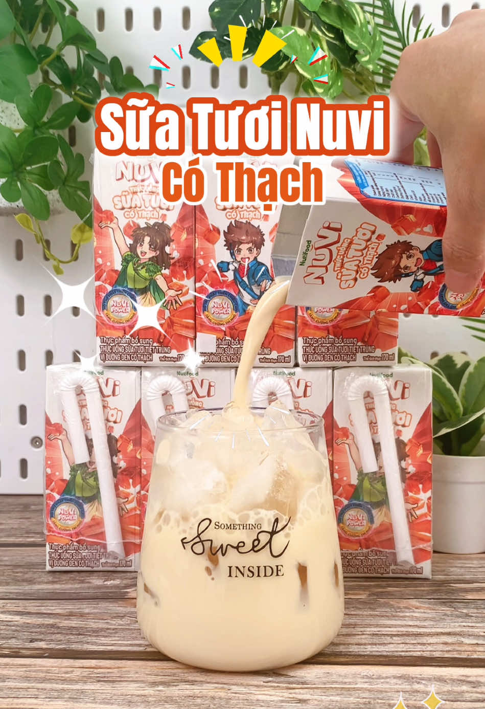 Đổi vị cho bé với Sữa tươi Nuvi có Thạch Đen giòn sần sật thơm ngon lạ miệng. #sữa #suatuoi #suatuoinuvi #suatuoinuvicothach #suatuoicothach #nutifood #nuvi #milk #vitamin #canxi #drink #tiktokshop44 #phattrienchieucao #livevuifreeship #dinhduong #xuhuongtiktok #monngonreview 
