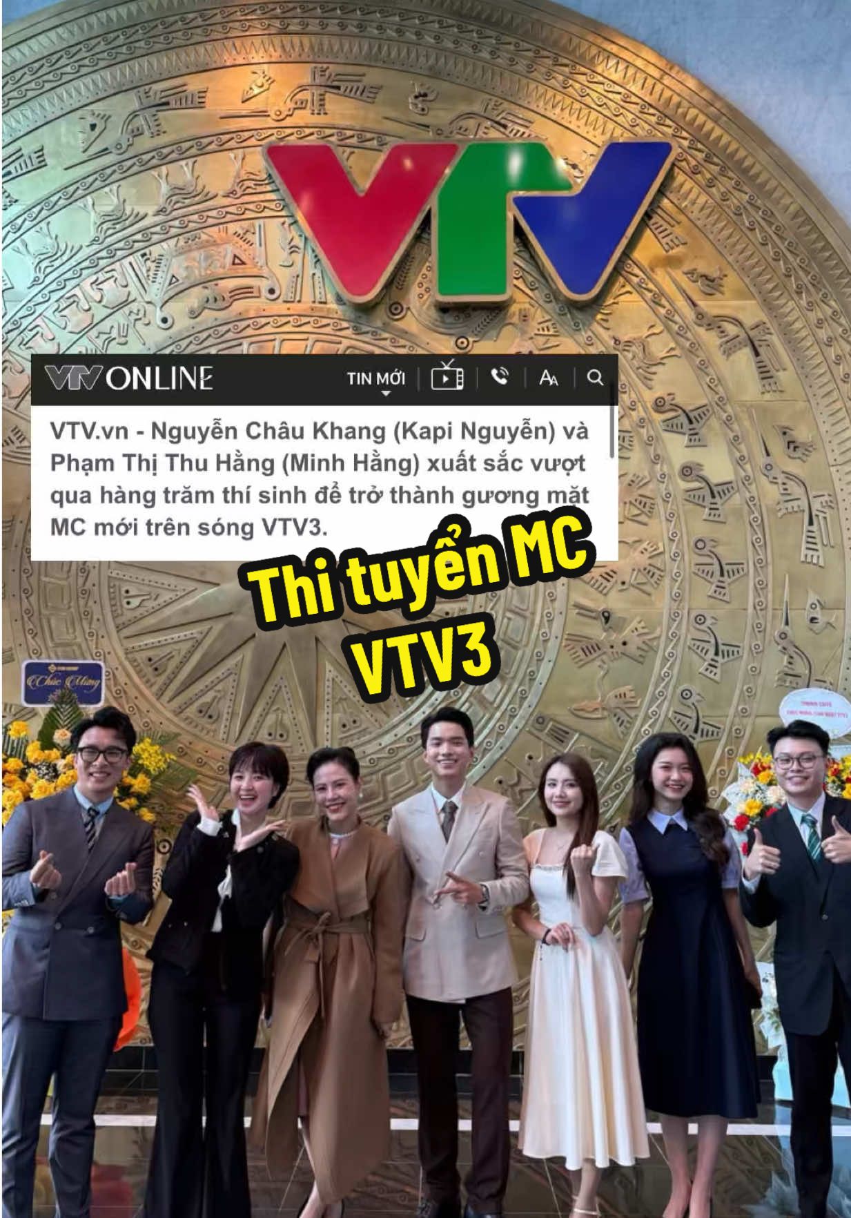 Hành trình xuôi Nam ngược Bắc để trở thành thí sinh nam may mắn nhất.  Dành tặng cho tất cả những ai yêu công việc nói, dẫn chương trình. Và đặc biệt, dành tặng cho tất cả những người đã yêu thương Kapi, luôn ủng hộ để Kapi dũng cảm tin và dũng cảm theo đuổi đam mê của mình. #mc #vtv3 