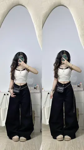Quần kaki ver 2 jeans#outfits #quầnjeans #quanjeansongrong #fyp #xuhướng 