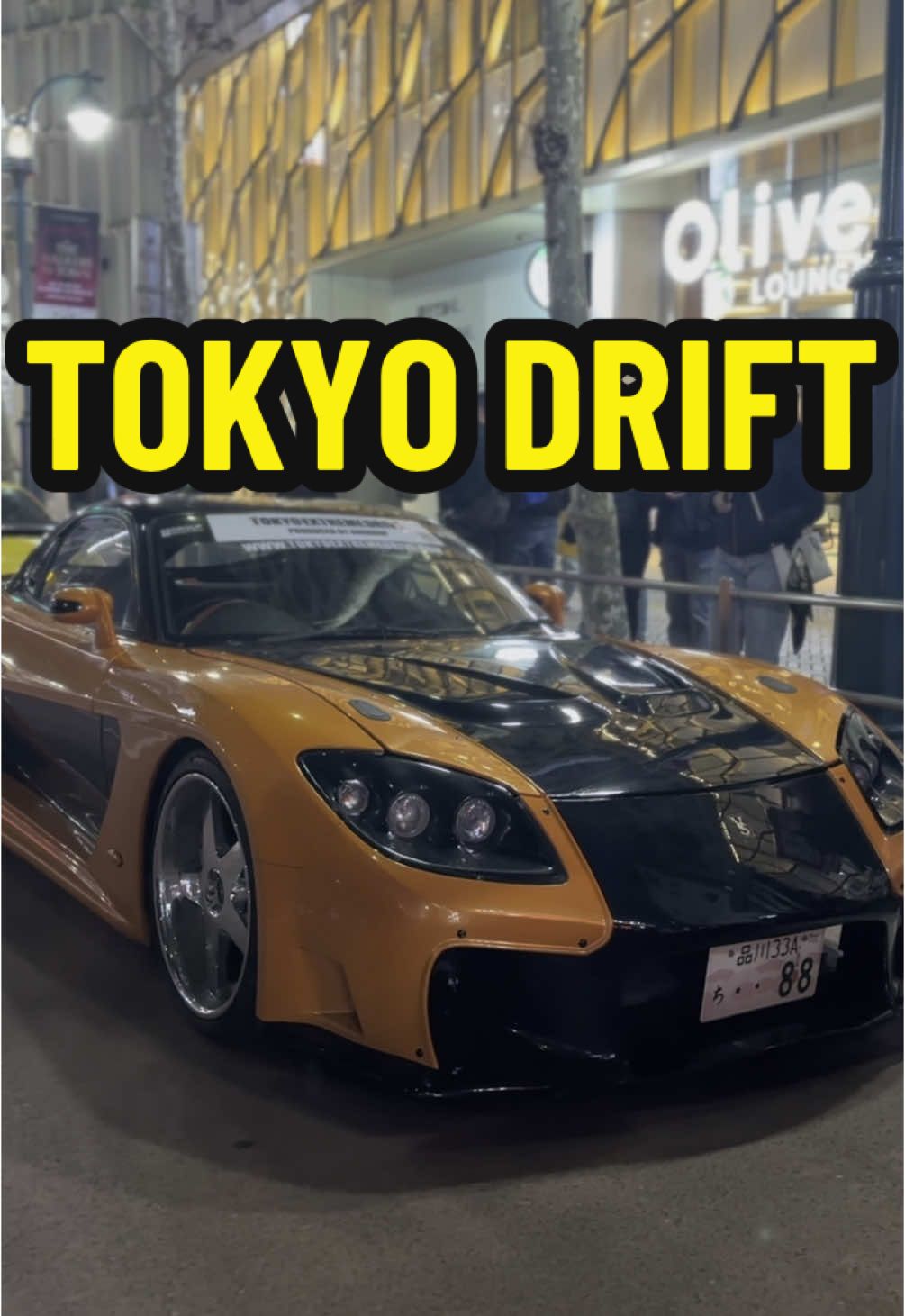 Real life Tokyo Drift😮‍💨 #TOKYOEXTREMEDTIVE #tokyodrift #hanrx7 #fastandfurious 