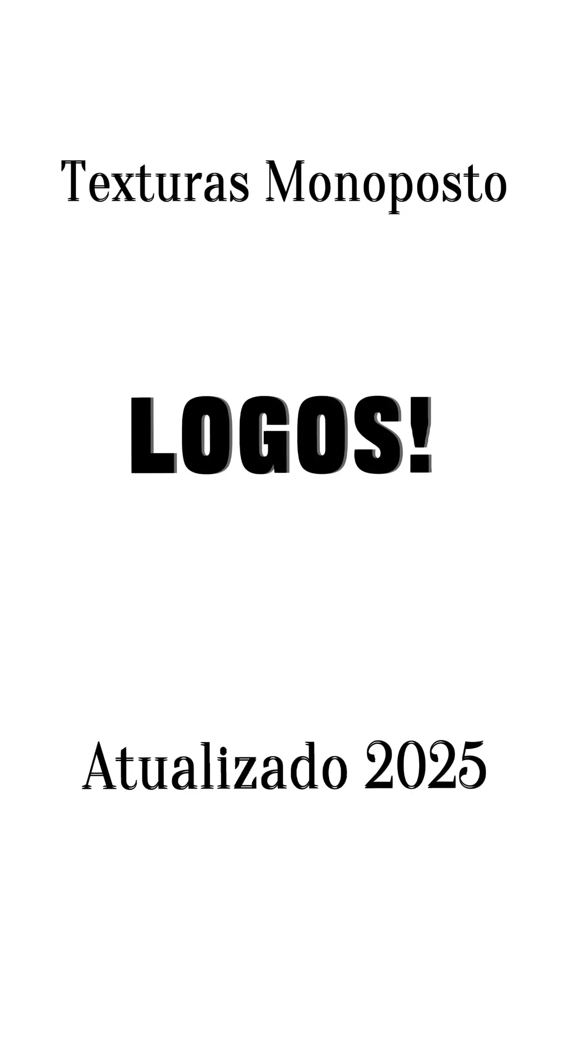 #Monoposto2025 #Texturas2025 #Logos