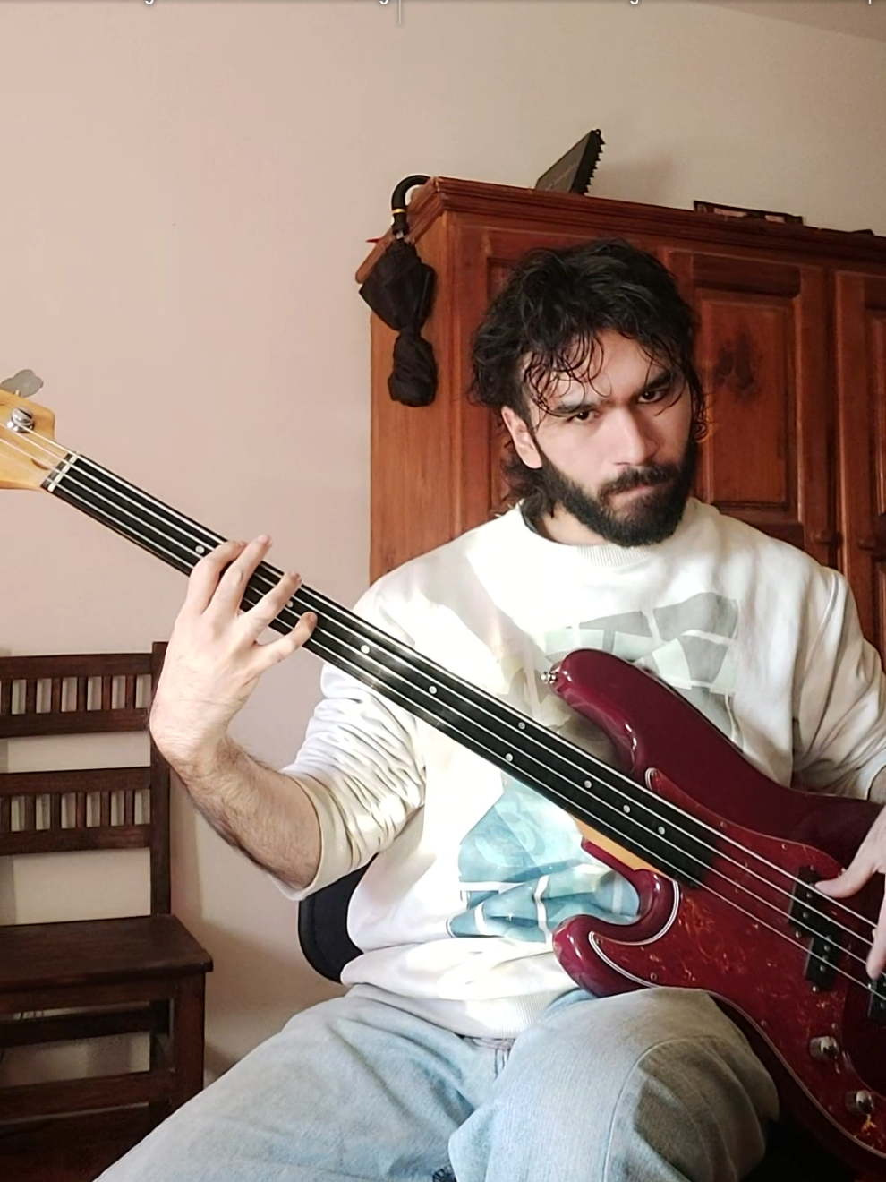 Adela en el carrousel - Charly Garcia #bass #fyp #bassist #music #tabs 