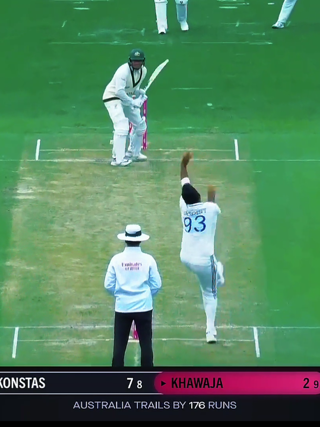 I have Seen for first time anger bumrah omg.##bordergavaskartrophy #sledging #bumrahvskonstas #konstasvsbumrah #ausvzind #indvsaus #mrbeast @MrBeast 