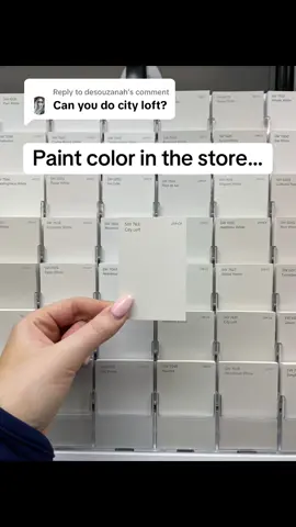 Replying to @desouzanah You ask & you shall receive 🙂‍↕️ #CityLoft #SherwinWilliams #DIY #PaintProject 