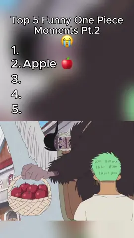 Top 5 Funny One Piece Moments Pt.2 ‼️😭 #onepiece #luffy #zoro #funny #top5 #animemoments #anime #fyp 