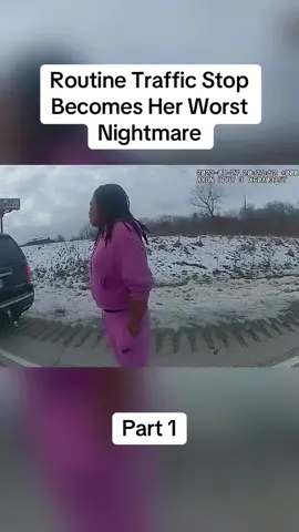 Routine Traffic Stop Becomes Her Worst Nightmare #cops #copsoftiktok #police #policeofficer #bodycam #crime #truecrime #truestory #foryou #fyp
