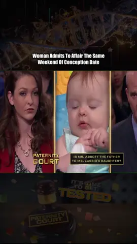 Woman Admits To Affair The Same Weekend Of Conception Date - Part 2 #courtroomdrama #laurenlake #paternitycourt