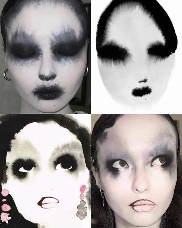 All the marks of the authors of the drawings that I used will be posted on my Instagram topblrrfc #рекомендации #реки #makeuptutorial #makeup #makeuplook #experimentalmakeup #makeupartist #makeuptransformation #avantgardemakeup #gothmakeup 