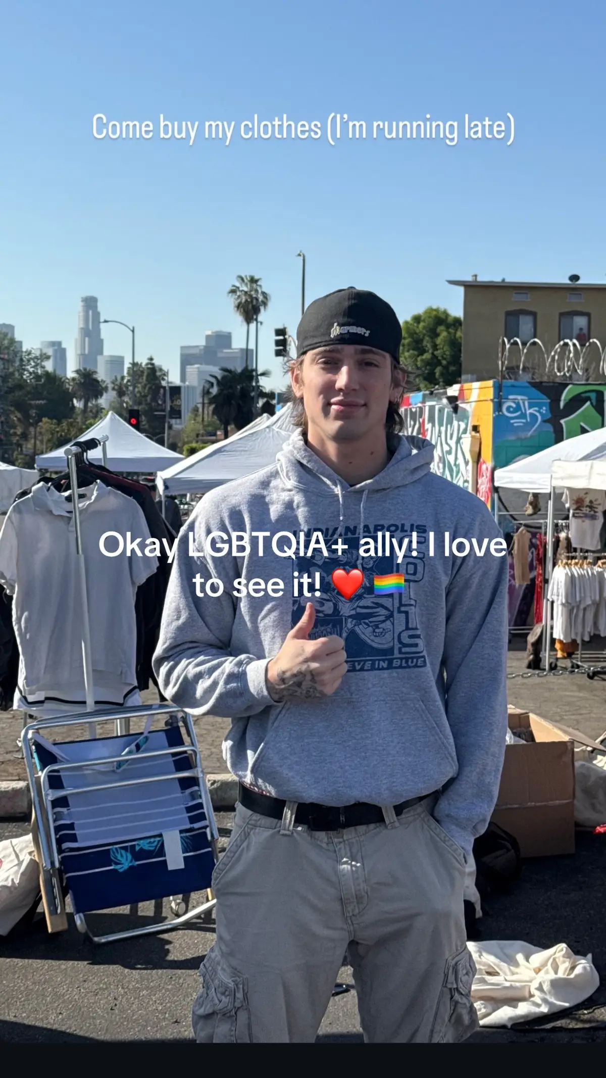 This is so sweet of him! #vinniehacker #Pride #lgbt #lgbtqia #fyp