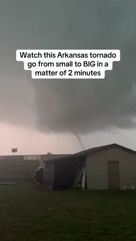 Some of the most incredible tornado footage I've seen, from Don McIntire.  #arkansas #weather #tornado 
