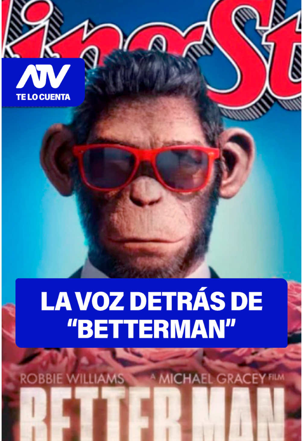 ¡Conoce LA VOZ detrás de BETTER MAN! 🔥🚨  #atvnoticias #atv #atvpe #betterman #robbie #robbiewilliams #adamtucker 