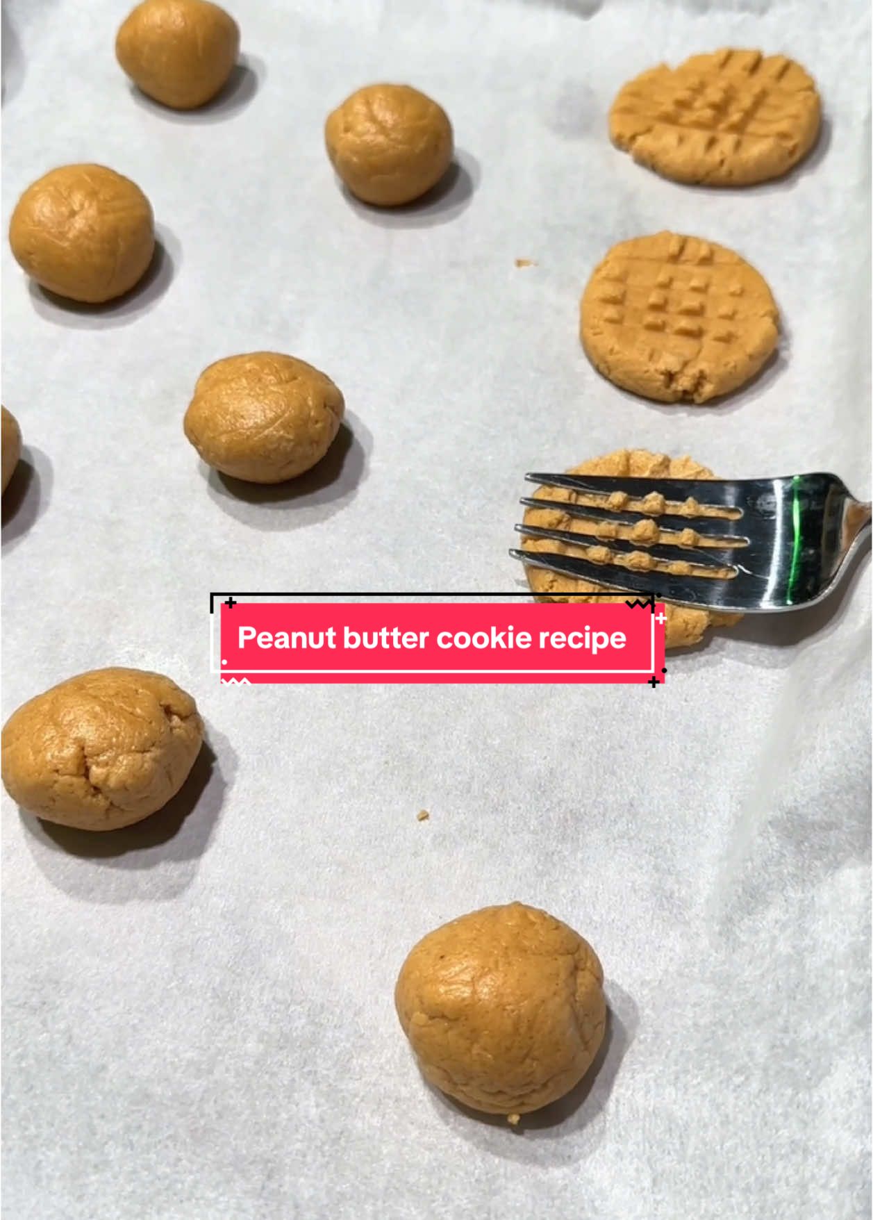 Peanut Butter Cookie recipe #creatorsearchinsights #foodfromscratch #peanutbuttercookies #bakingfromscratch #peanutbutterrecipe #EasyRecipe #cookierecipe #fyp 