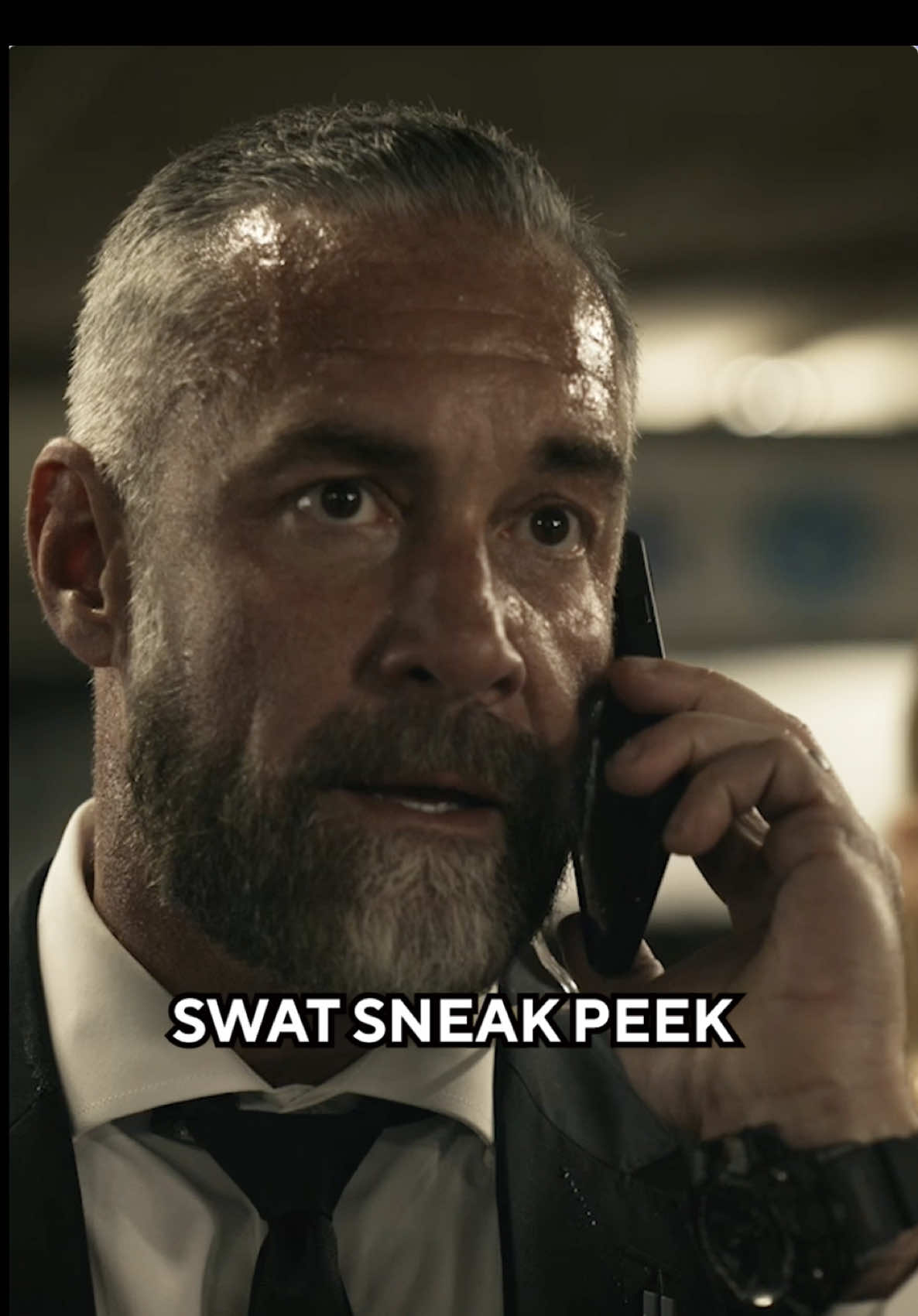It's game time on tonight's new #SWAT.   #JayHarrington #YaelGrobglas #Action #NewEpisode #TVShow #Drama